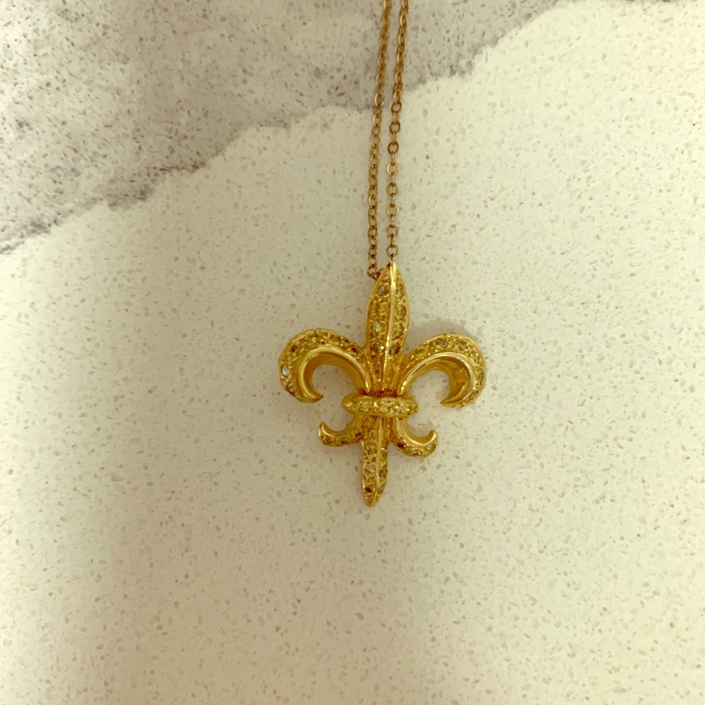 Gold Fluer de Lis